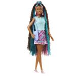 Кукла Barbie с дълга коса и рокля на пеперуди - Image 3