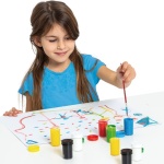 Jovi Темперни бои в бурканчета, 6 цвята - Image 2