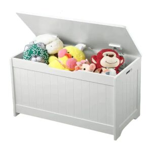 Дървен скрин за играчки и книги, 2 в 1, Ginger Home