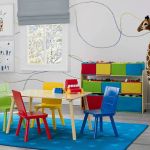 Дървена етажерка с 9 текстилни кутии за играчки, Ginger Home - Image 9