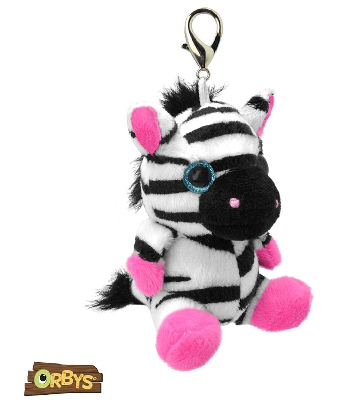 K8553-kliuchodarzhatel-zebra-wild-planet Wild Planet Ключодържател с плюшена зебра - Image 1