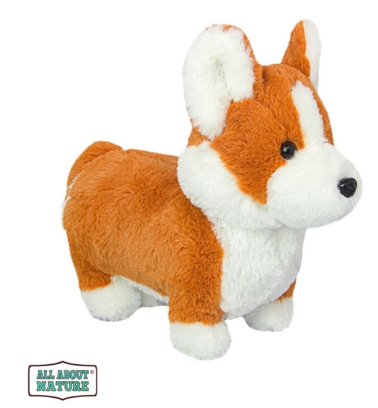 K8708-plusheno-kuche-corgi-wild-planet Wild Planet Плюшено куче Корги, 30 см - Image 1