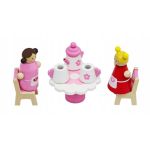 Malatec Дървено преносимо кафене с кукли - Image 6