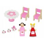 Malatec Дървено преносимо кафене с кукли - Image 7