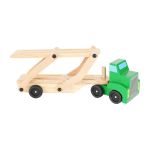 Kruzzel Дървен камион с ремарке и колички - Image 9