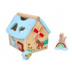 Lelin Toys Дървенa ферма с животни за сортиране - Image 6
