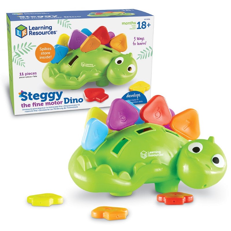 LER9091-igrachka-za-fina-motorika-dinozavar Играчка за фина моторика, Динозавър Learning Resources