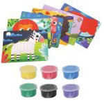 Tooky Toy Творчески комплект, Картини с моделин - Image 3
