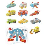 Tooky Toy Комплект с 3D оригами с превозни средства - Image 3