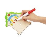 Tooky Toy Направи си сам дървен часовник, Къщата на котето - Image 2