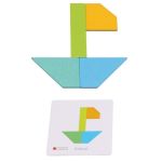 Andreu Toys Дървена цветна мозайка, 21 части - Image 2