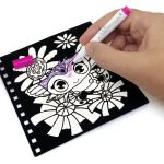 Nebulous Stars Kнижка за оцветяване с кадифе, Орелия - Image 3