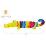 Дървен пъзел крокодил, Азбука, Orange Tree Toys - Image 2