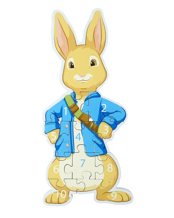 OTT05456-dyrven-puzel-s-chisla-peter-rabbit Дървен пъзел с числа Peter Rabbit - Orange Tree Toys