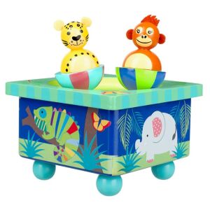 Музикална кутия с животни от джунглата - Orange Tree Toys