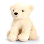 Плюшено полярно мече, 25 см - Keel Toys