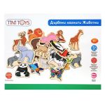 Lelin Toys Дървени магнитни животни - Image 4