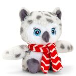 Плюшена сова с шалче, 16 см - Keel Toys