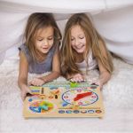 Tooky Toy Детски образователен календар с часовник - Image 3