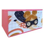 Дървена етажерка с 9 текстилни кутии за съхранение, Ginger Home - Image 5