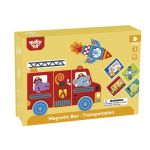Tooky Toy Магнитна игра с превозни средства - Image 3