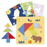 Tooky Toy Магнитна игра Танграм - Image 2