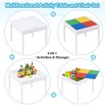 Детска дървена маса с 2 столчета, Ginger Home - Image 6
