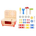 Tooky Toy Дървена работилница с инструменти - Image 3