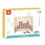 Tooky Toy Дървена игра, Четири в редица - Image 3