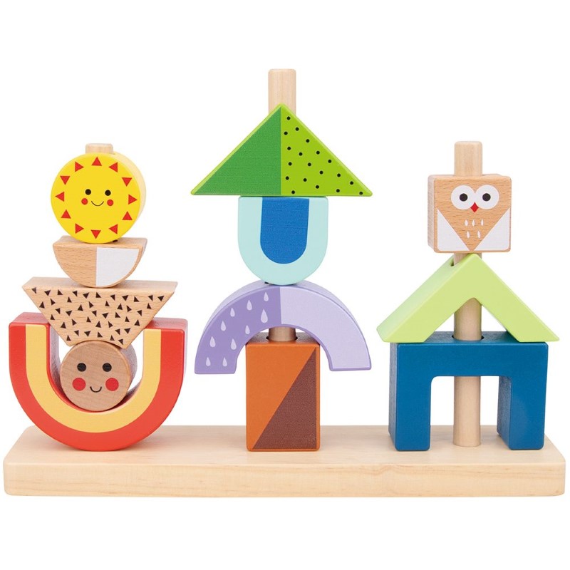 TH376-dyrvena-igra-s-tzvetni-figuri-za-nanizvane-tooky-toy-1 Дървена игра с цветни фигури за нанизване Tooky Toy