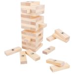 Tooky Toy Дървена игра Дженга, Гигант - Image 3