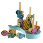 Tooky Toy Магнитна игра за баланс 4 в 1, Риболов - Image 3