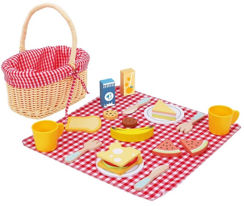 TK454-detska-koshnitza-za-piknik-s-hranitelni-produkti-tooky-toy Tooky Toy Детска кошница за пикник, TK454
