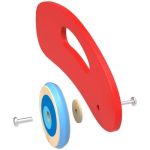 Tooky Toy Дървен количка/проходилка с конструктор - Image 4