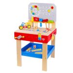 Tooky Toy Дървена работилница с менгеме и инструменти