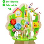 Tooky Toy Дърво с активни занимания - Image 8