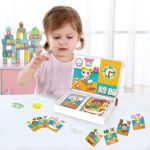 Tooky Toy Магнитна игра, Да научим часовника - Image 3