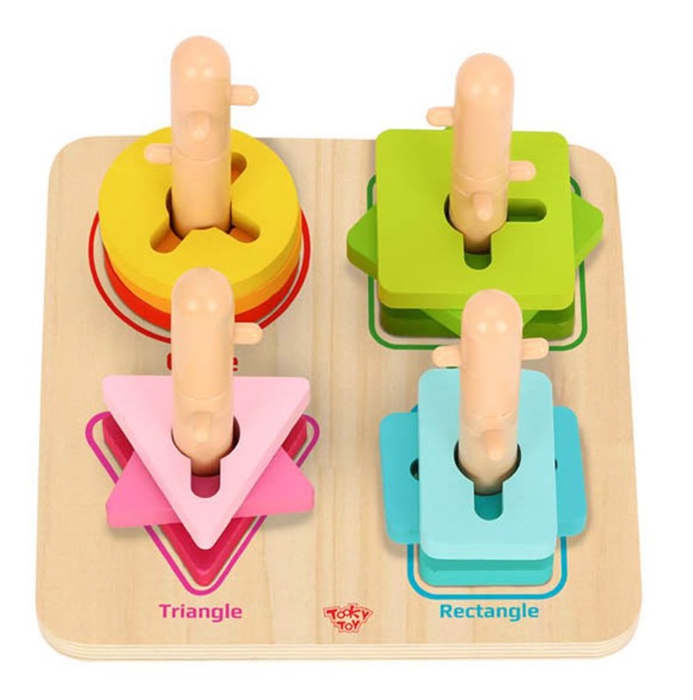 TL905-3d-nizanka-s-razlichni-formi-tookytoy Tooky Toy 3D низанка с цветни фигури - Image 1