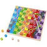 Tooky Toy Комплект с игри, Не се сърди човече и Змии и стълби - Image 4