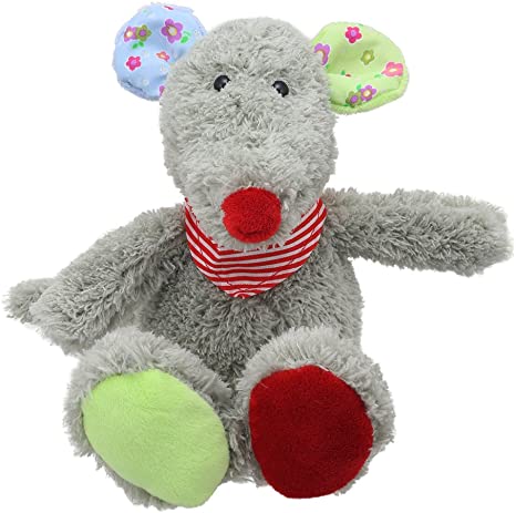 WB004405-plushena-igrachka-mishle Плюшенo шарено мишле - The Puppet Company