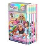 WOW Комплект за рисуване с 48 цветни молива и тетрадка