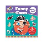 Galt Детска книжка със стикери, Забавни лица