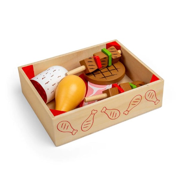 bj474-darvena-hrana-za-igra-meso-bigjigs-1 BIGJIGS Дървени месни продукти за готвене