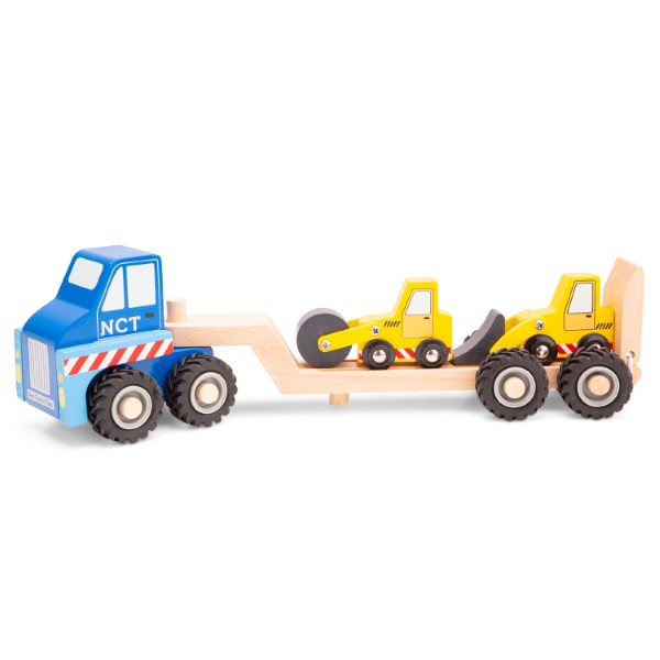 darven-avtovoz-s-stroitelni-mashini-new-classic-toys-11961-3 Дървен автовоз със строителни машини New Classic Toys 3
