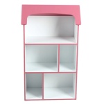 Дървена етажерка за играчки и книги, Къща, Ginger Home 2
