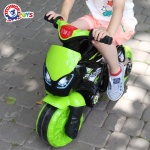 Детски мотор за баланс със звук и светлини, зелен, Technok Toys 4