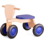 Дървено колело без педали, синьо New Classic Toys 1