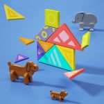 Hola Магнитна игра танграм с животни - Image 3