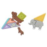 Hola Магнитна игра танграм с животни - Image 2