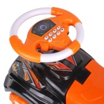Technok Toys Детска кола с музикален волан, черна 2